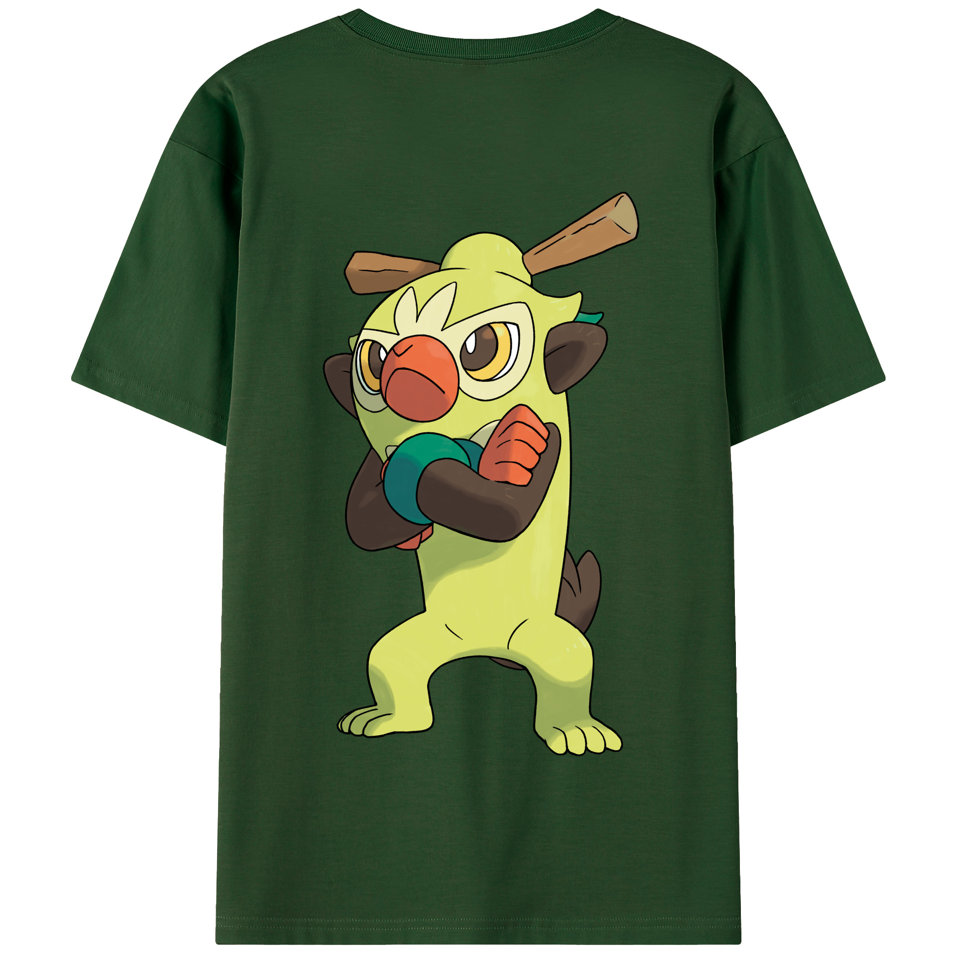（画像用） ポケットモンスター Pokémon 綿100％半袖Tシャツ（背面プリント）